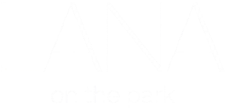 LANA on the park White Logo