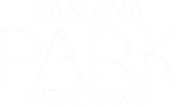 Samana Park Meadows Logo PNG White