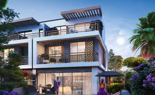 Violet 4 at Damac Hills 2, Dubai by Damac Properties – Stylish townhouses in a vibrant community with premium amenities.