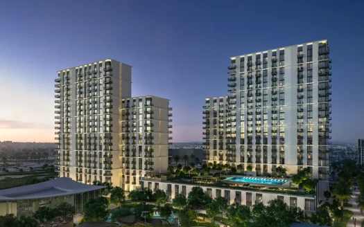 Hillsedge Tower B at Dubai Hills Estate by Emaar Properties – 1 and 2 Bedroom Apartments in a new off-plan project.