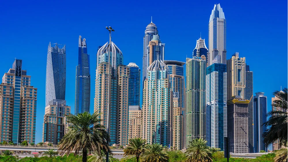 Top 10 Real Estate Companies in Dubai - Iconic skyline with Burj Khalifa and Downtown Dubai, showcasing the best real estate agencies and properties in the city.