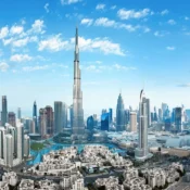 Top Real Estate Companies in Dubai with a view of Burj Khalifa and Downtown Dubai - Premier real estate agency showcasing iconic properties