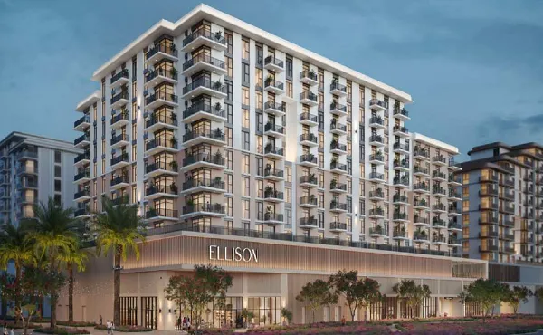 Ellison at Town Square Dubai by Nshama offering contemporary apartments with top-tier amenities in a vibrant community setting