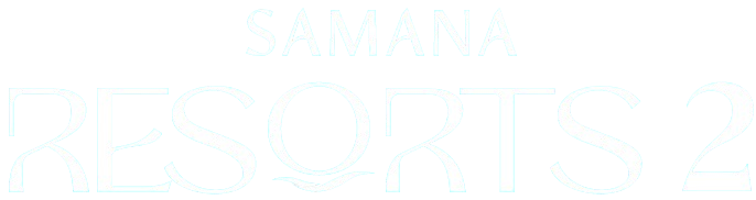 Samana Resorts 2 at Dubai Production City by SAMANA Developers Logo PNG White color