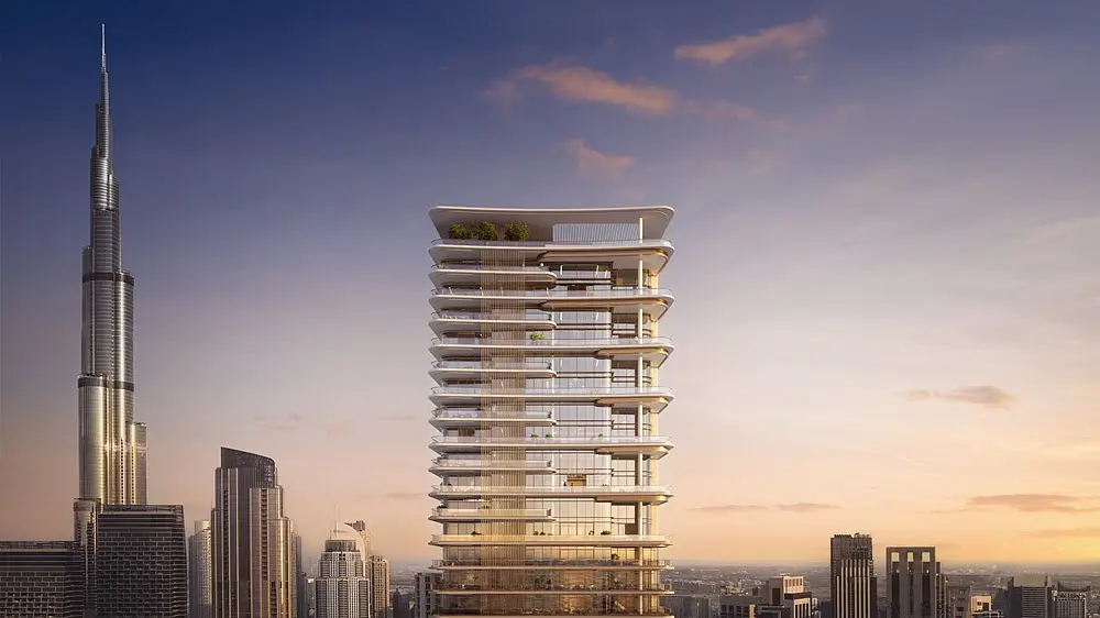 Luxurious Address Grand Downtown in Downtown Dubai by Nshama, offering stunning skyline views.