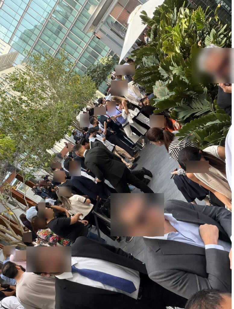 Sales gallery activity during official release window