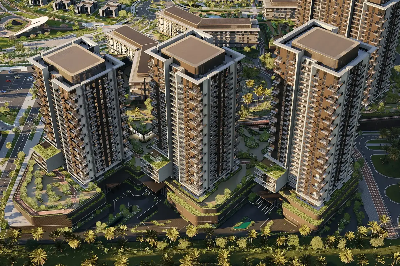 Aldar Teal Tower at Rise by Athlon – 1, 2 & 3 Bedroom Apartments in Dubai