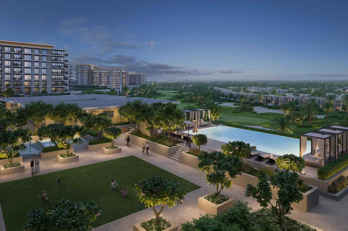 Golf Hills 2 Apartments and Townhouses at Emaar South