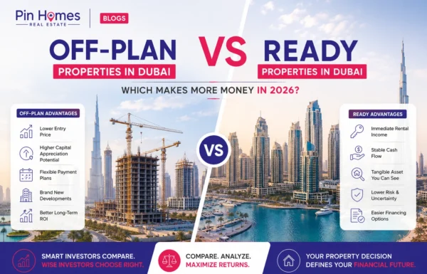 Off-Plan vs Ready Properties in Dubai: Which Actually Makes You More Money in 2026?