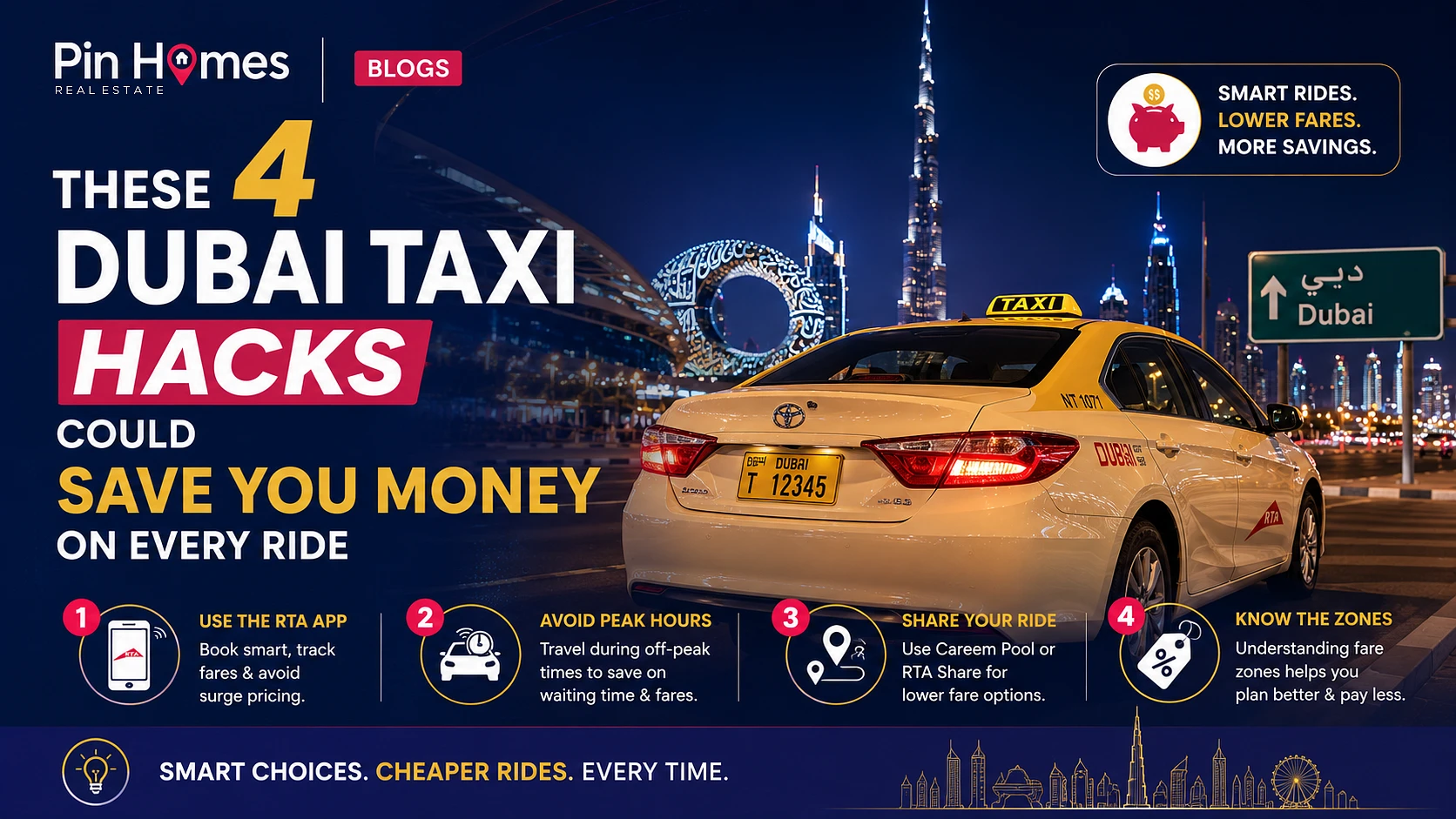 4 Dubai Taxi Hacks That Will Save You Money on Every Single Ride