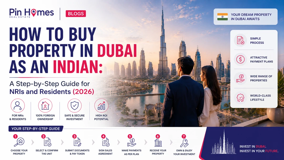 How to Buy Property in Dubai as an Indian: A Step-by-Step Guide for NRIs and Residents (2026)