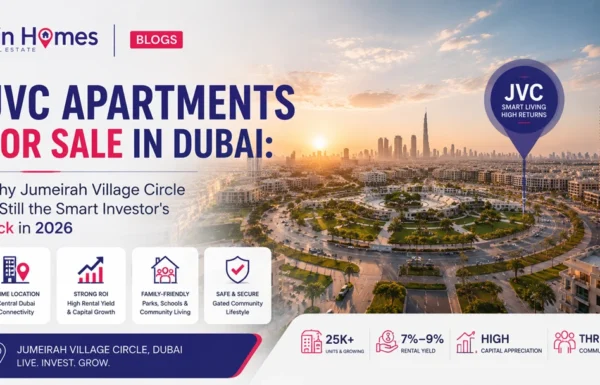 JVC Apartments for Sale in Dubai: Why Jumeirah Village Circle Is Still the Smart Investor’s Pick in 2026