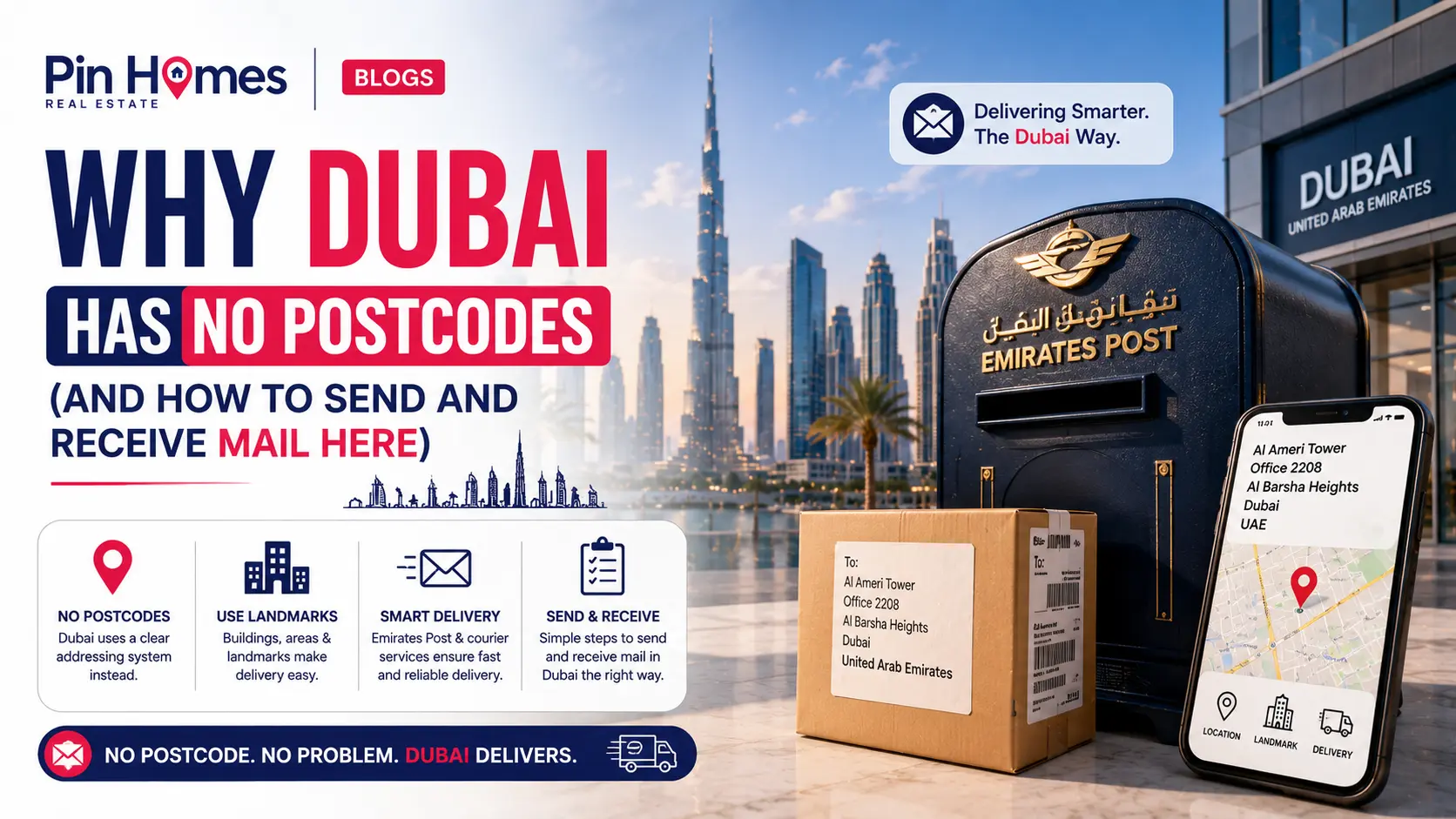 Why Dubai Has No Postcodes (And How to Send and Receive Mail Here)